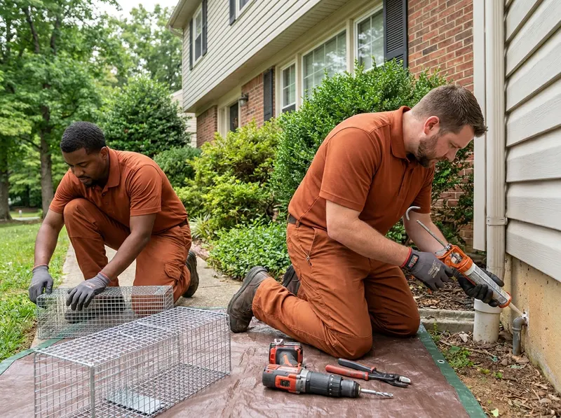 Rodent Exclusion and Trapping in Forest Hill, MD